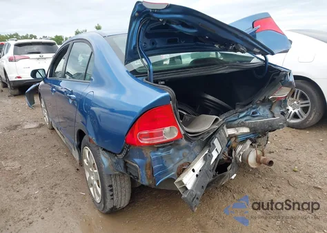 2008 Honda Civic Lx z USA, uszkodzony, nr VIN 1HGFA165X8L113837